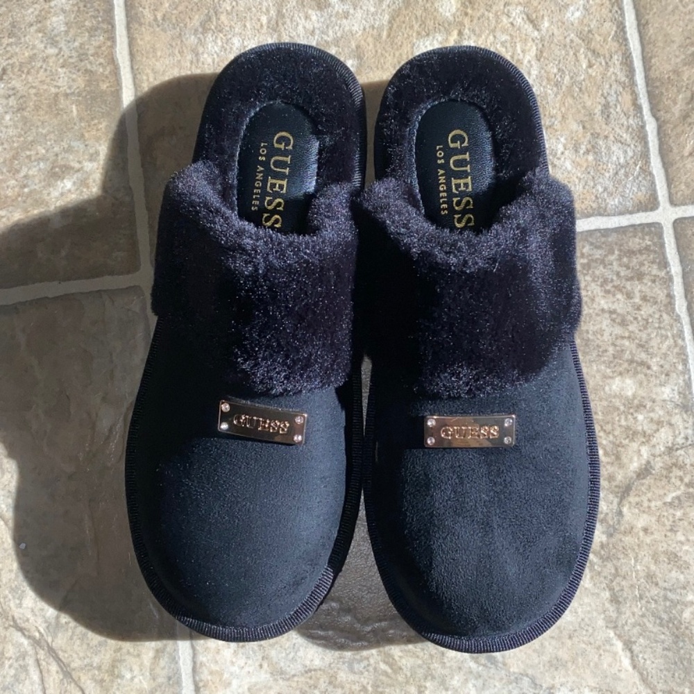 GUESS Sandley Shearling Slippers